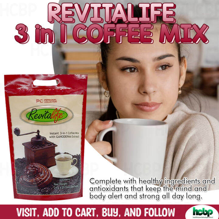 Personal Collection Revitalife 3in1 Instant Coffee with Ganoderma