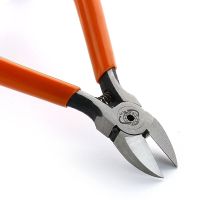 QZ-Stainless Steel Electronics Diagonal Pliers Durable Cable Cutting Tool Plier With Blade Wire Cable Cutter Shear