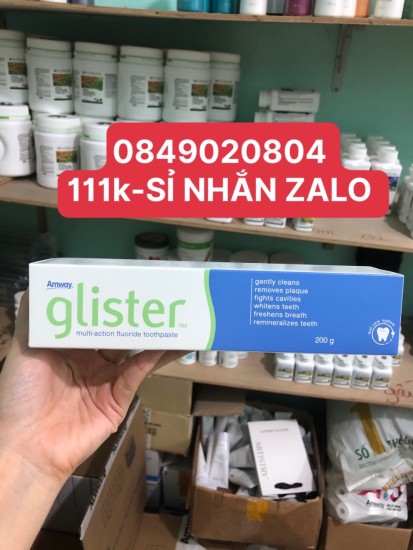 111k kem đánh răng đa năng amway glister 200gram - ảnh sản phẩm 1