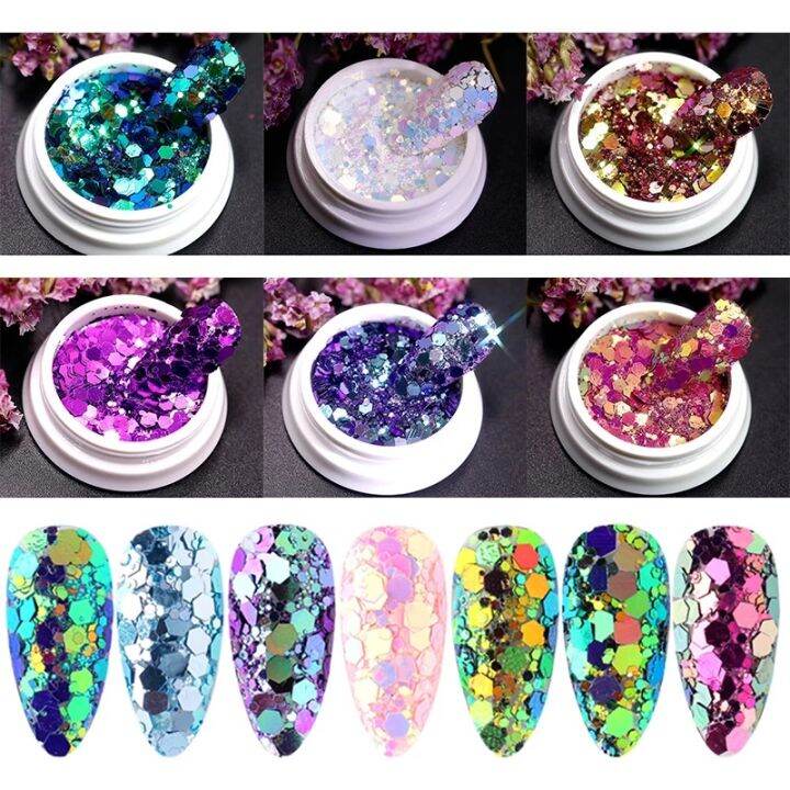 1-box-iridescent-aurora-mixed-hexagon-sequins-nails-art-3d-decoraton-manicure-uv-gel-polish-decor-diy-accessories