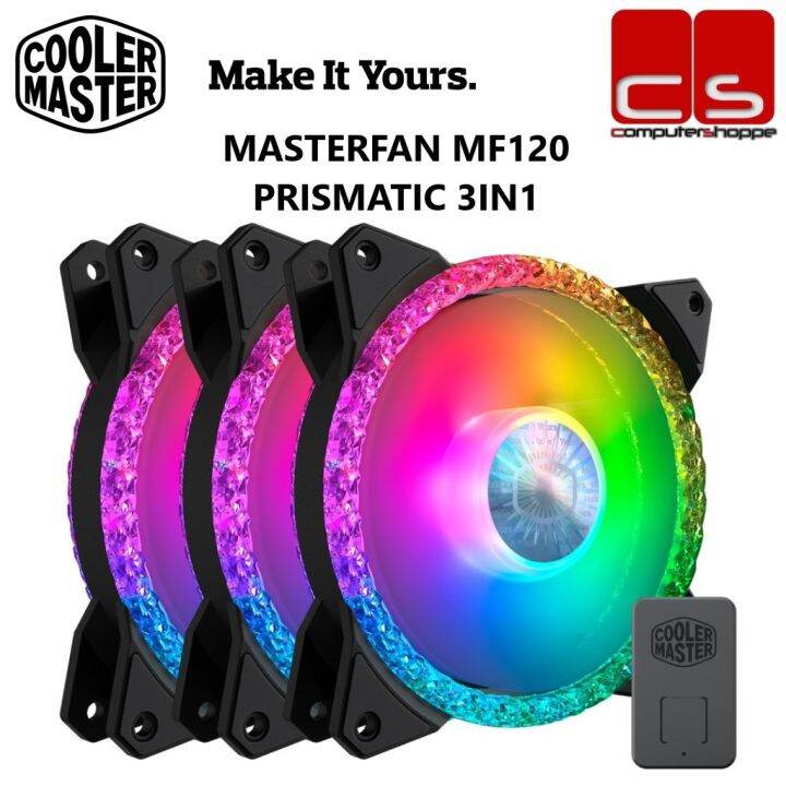 Cooler Master MasterFan MF120 Prismatic 3 in 1 Case Fan Lazada