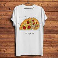 Fibonacci Sequence The Golden Crust Ratio Pizza Funny Geek T Shirt Men White Tshirt