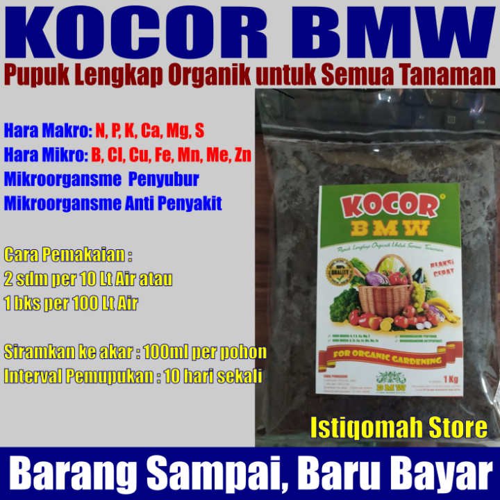 KOCOR BMW Pupuk Lengkap Organik Untuk Semua Tanaman Reaksi Cepat, Pupuk ...