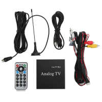 Analog TV Signal Receiver Car Analog TV Tuner Clear Picture for Auto Video Accessories