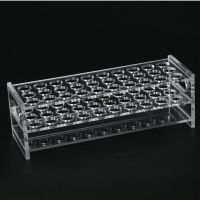 1Piece/Lot Plastic Test Tube Rack Holder Organic Glass Test Tube Stand Support Rack for Tubes Diameter 13mm 30/40/50holes