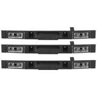 3Pcs/Set Car Trunk Grip License Plate Light Trim Assembly for X3 E83 2004-2010 51133403611