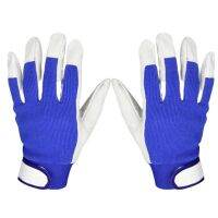 2Pcs Mechanical Welding Faux Leather Anti-static Non-slip Car Repair Gloves Mechanic