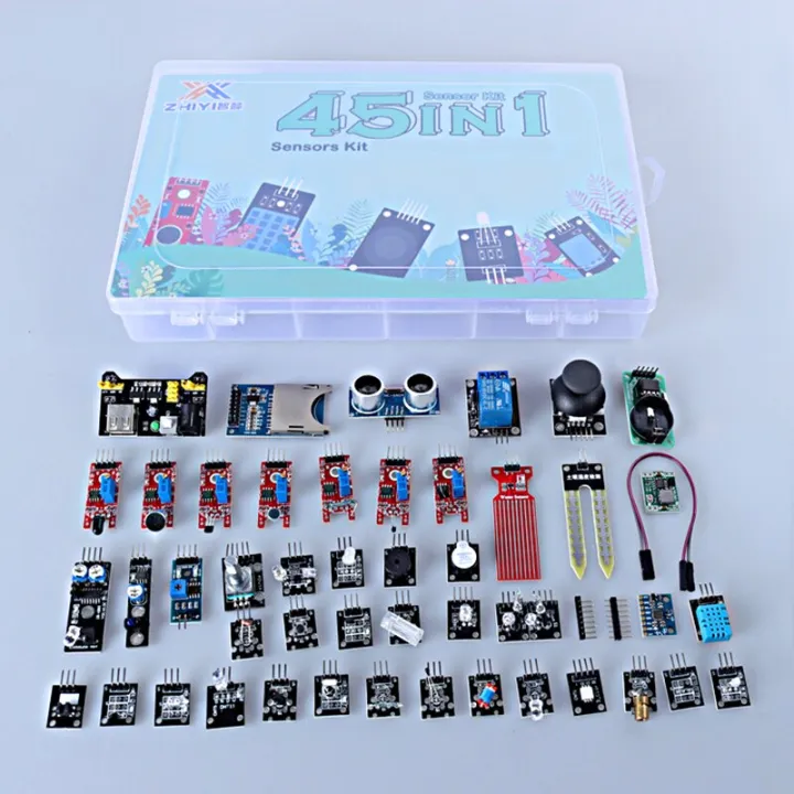 1 Zhiyitech Electronics Sensor Kit For Arduino Project DIY Building ...