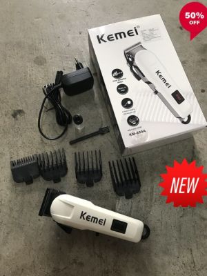 NP Kemei KM-809A พร้อมลัคม  แบตตาเลี่ยน ไรสาย ฟันบางๆ อุปกรณ์ตัดผมชาย หญิง แต่งทรงผม ส่งฟรี