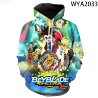 New Men Women Children Fashion Hoodies Beyblade Burst 3D Printed Sweatshirts Pullover Long Sleeve Boy Girl Kids Streetwear Coattrend