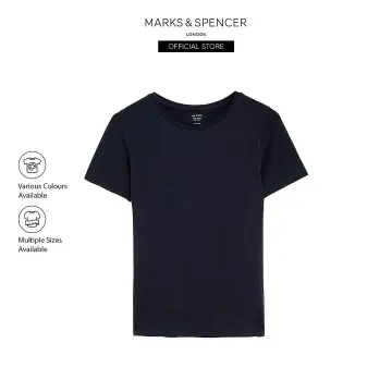MARKS & SPENCER M&S 3pk Wired Plunge T-Shirt Bras A-E - T33/0308 2024, Buy  MARKS & SPENCER Online