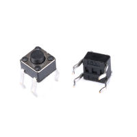 20PCS 4.5x4.5x3.8 / 5MM Tact Switch สวิตช์ปุ่มกด 4PIN DIP Micro Switch Leaf Switch