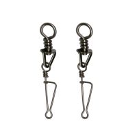 【CW】 Rompin 20pcs/lot triangle swivel with italian snap Boat Fishing Swivel Accessories italy