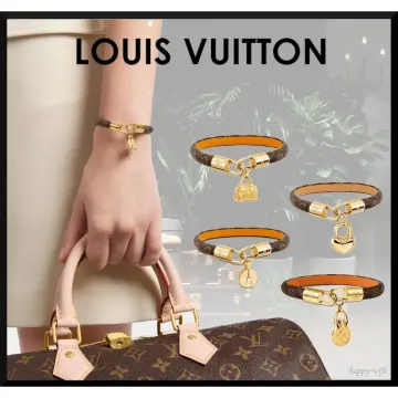 Shop Louis Vuitton 2023 SS Street Style Leather Logo Bracelets