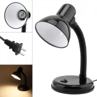 LED Desk Lamp Vintage E27 LED Metal Hose Iron Art Table Lamp Eye Portable Office Study Learning Desk Lamp for Office Home