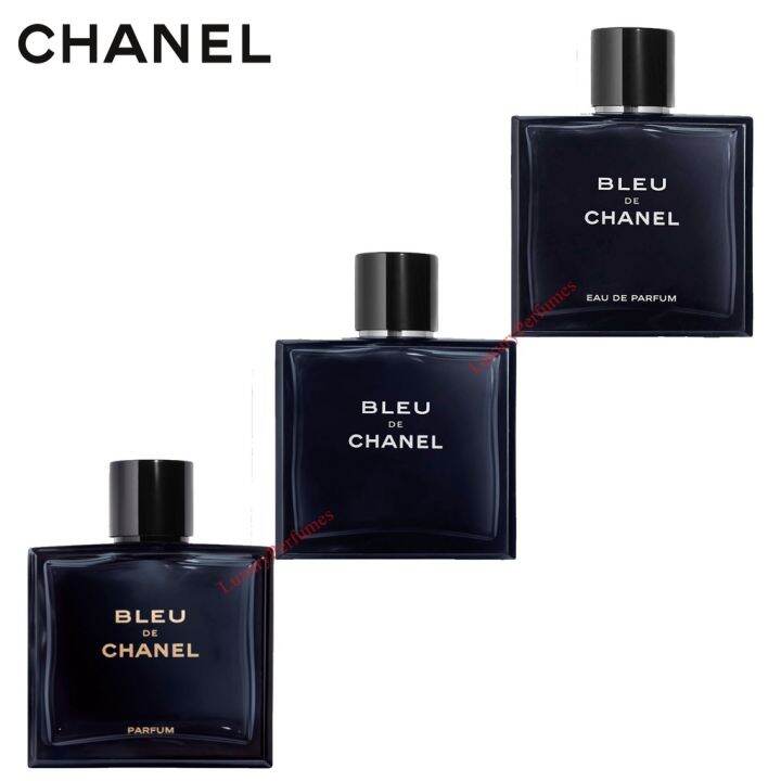 Bleu De Chanel Eau de Toilette / Eau de Parfum / Parfum 100ml for Men (Original) Lazada