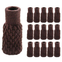 32Pcs Knitted Table Chair Leg Socks Japanese Double Layer Felt Non-Slip Mute Table Floor Protector Furniture Feet Covers