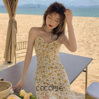 Cocopie ชุดเดรสผู้หญิง เสื้อผ้าผญสวยๆ เดรส ทันสมัย เท่ คลาสสิค ทันสมัย P98Q01G 38Z230923