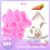 ?【HOT SALE】MUXI แม่พิมพ์ซิลิโคนกระต่ายอีสเตอร์กระต่ายอีส3D แม่พิมพ์เค้กฟองดองเครื่องมือคัพเค้กในครัว