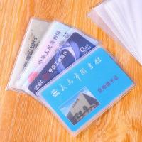 Waterproof Transparent Pvc Card Cover Silicone Plastic Cardholder Case To Protect Credit Cards Porte Carte Bank Id Card Sleeve