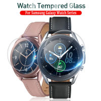 9H กระจกนิรภัยสำหรับ Samsung Galaxy Watch 3 4 5 4044มิลลิเมตรนาฬิกา4คลาสสิก42มิลลิเมตร46มิลลิเมตรนาฬิกา5Pro ป้องกันรอยขีดข่วนป้องกันหน้าจอ