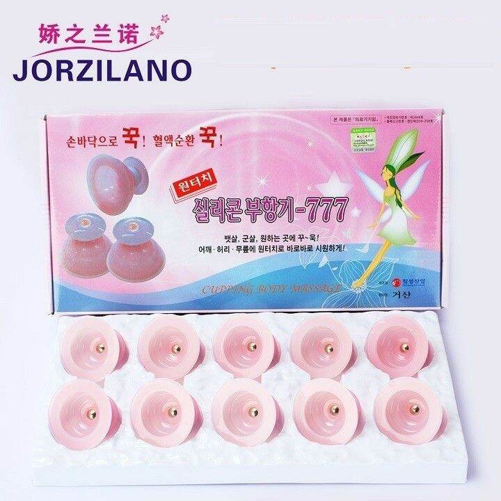 Bộ Giác Hơi Không Dùng Lửa 10 Cốc Jorzlo - Hàn Quốc | Lazada.Vn