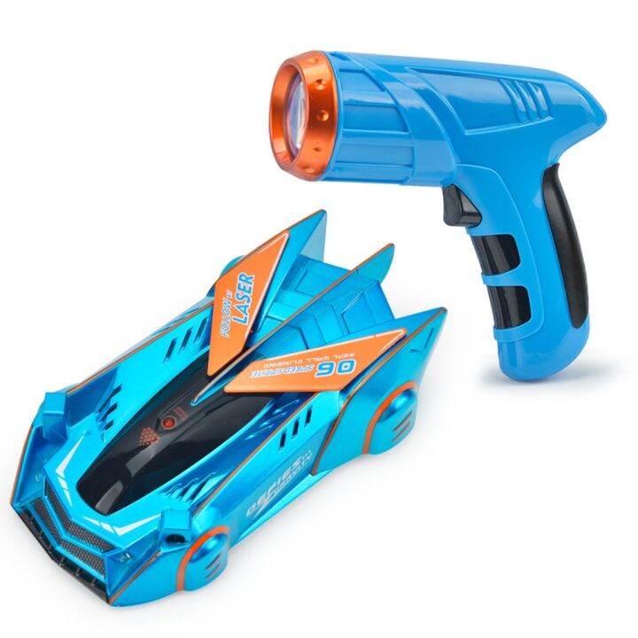Kids RC Car Toy Air Hogs Zero Gravity Laser Racer Wall Climbing Car