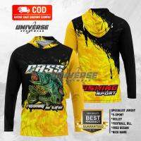 New FashionJersey mancing lenagn panng bu mancing lengan panjang bu pancing lengan panjang perlengkapan pancing murah kaos mancing mania YELLOW BASS 2023