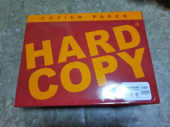 Hard Copy copier paper 8.5x11 (short bond paper) Lazada PH