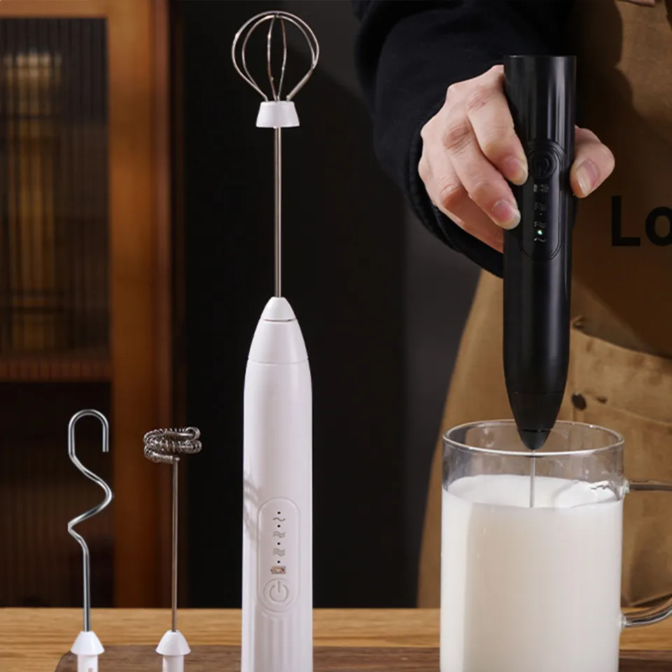 Electric Milk Frother & Egg Beater 2 in 1 