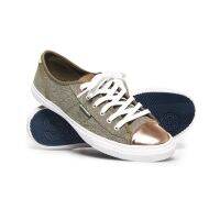 SUPERDRY LOW PRO LUXE SNEAKER - รองเท้าผ้าใบ สำหรับผู้หญิง สี Washed Khaki