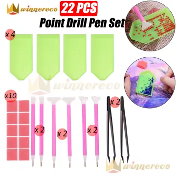 22pcs/75pcs diamond painting tools and accessories set for diamond painting  art