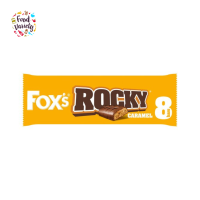 [Best Before 25-Nov-2023]Foxs Rocky Caramel 8Pk 168G ฟ็อกซ์ ร็อคกี้ รสคาราเมล 8 แพ็ค 168 กรัม