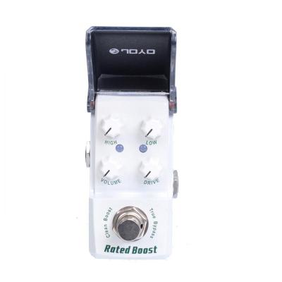 Rated Boost Clean Booster Effect guitar pedal JF-301 New Ironman Mini Series guitar Pedal  with pedal Connector