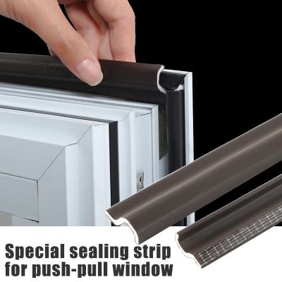 【CW】 1/3M Casement Window tape Soundproof Acustic Foam S Type for Weather Stripping Door Filler Noise ReductianArtifact