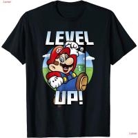 การออกแบบเดิมเสื้อยืดคอกลม แขนสั้น ผ้าฝ้าย พิมพ์ลายกราฟฟิค Super Mario สไตล์เรโทร แฟชั่นฤดูร้อน สําหรับผู้ชายS-5XL