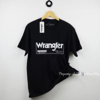 เสื้อยืด Wrangler ผู้ชาย/ผู้หญิง ผ้าคอตตอน 30s นำเข้า ฟรีถุงกระดาษ