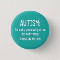 【CC】 Autism Acceptance Operating System back  Soft Pin Brooch Cartoon Jewelry Hat Badge