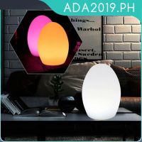 Ifaydp ขายดี - /☎☏โคมไฟไฟ LED กลางคืนรูปไข่ RGB ไฟชาร์จusb Pat โคมไฟโต๊ะบาร์กลางแจ้งให้อาหารเด็กทารก Pelindung Mata ในการนอนหลับ