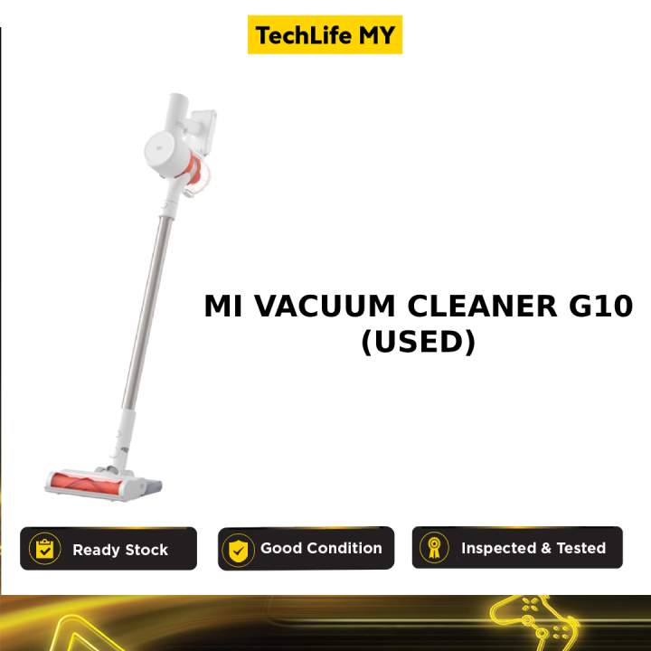 [USED] Mi Vacuum Cleaner G10 | 150 AW Suction Power | HD TFT Colour ...