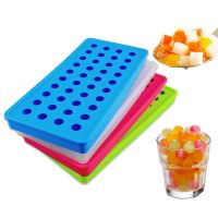 【cw】 1Pcs 40 Holes Silicone Mold Bar Tools Round Mould Homemade Cocktail Whiskey Accessories 【hot】