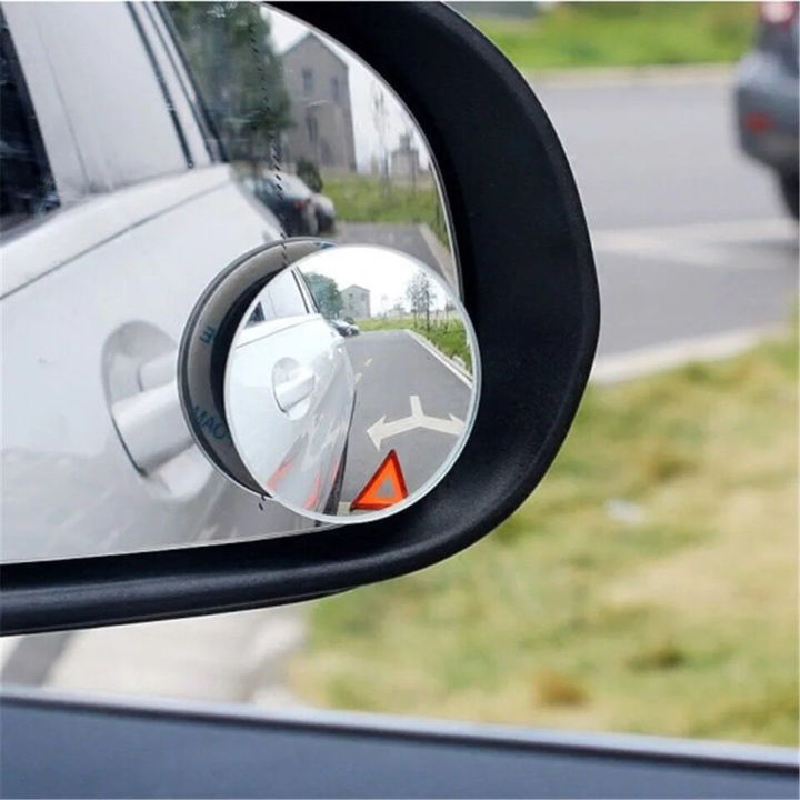 กระจกมุมกว้างถอยหลังแบบปรับได้สะดวกในการสังเกตสภาพถนนกระจกเพื่อความปลอดภัยในการขับขี่