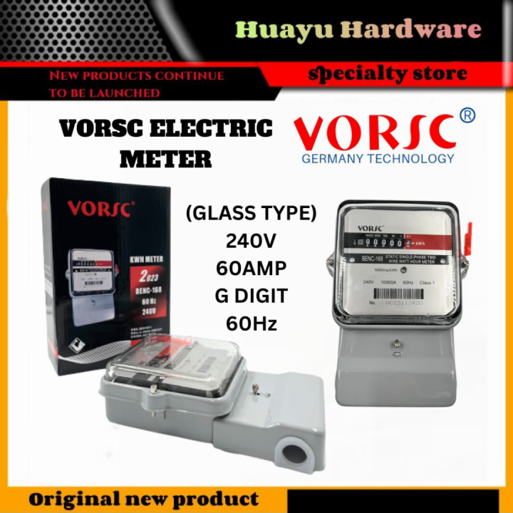VORSC ELECTRIC METER (GLASS TYPE) BENC168 Lazada PH