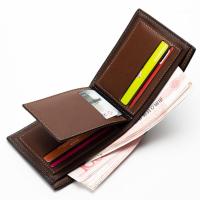 Mens PU Wallet Multiple Card Slots Vintage Thin Wallets Credit Cards Holder Business Purse Hot Wallets