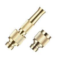 Brass High Pressure Car Wash Adjustable Straight Handle Hose Nozzle Garden Tool Faucet Home Accessories Car Wash Nozzle