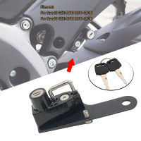 Motorcycle Helmet Lock Anti-theft Security Aluminum Alloy Mount Hook with 2 Keys For Suzuki GSX-R600700 GSX R600 R700 2011-2016