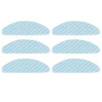 6Pcs Washable Mopping Cloth for ECOVACS Deebot T9 Robot Vacuum Cleaner Series Parts Replacement