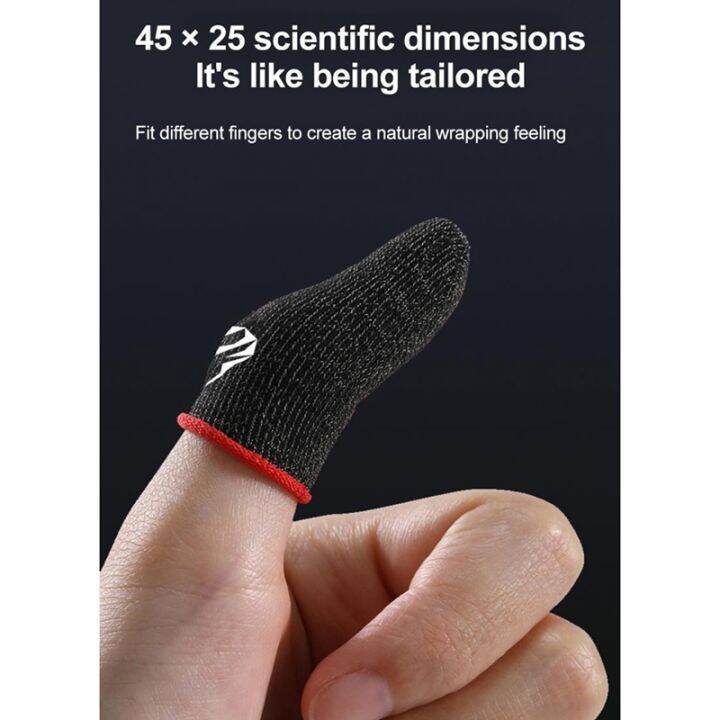 10pcs-gaming-finger-superconducting-electric-fibre-28-knitted-sleeve-breathable-fingertips-for-pubg-mobile-games