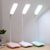 LED Desk Lamp Foldable Dimmable Touch Table Lamp DC5V USB Powered Table Light 6000K Night Light Touch Dimming Portable Lamp Night Lights