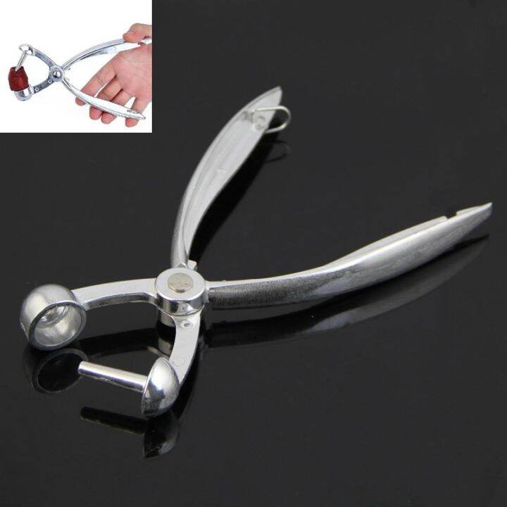 silver-aluminum-cherry-pitter-red-dates-olives-pit-easy-removal-core-squeeze-clamp-seeder-18-3-5cm-silver